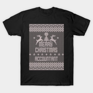 Merry Christmas ACCOUNTANT T-Shirt